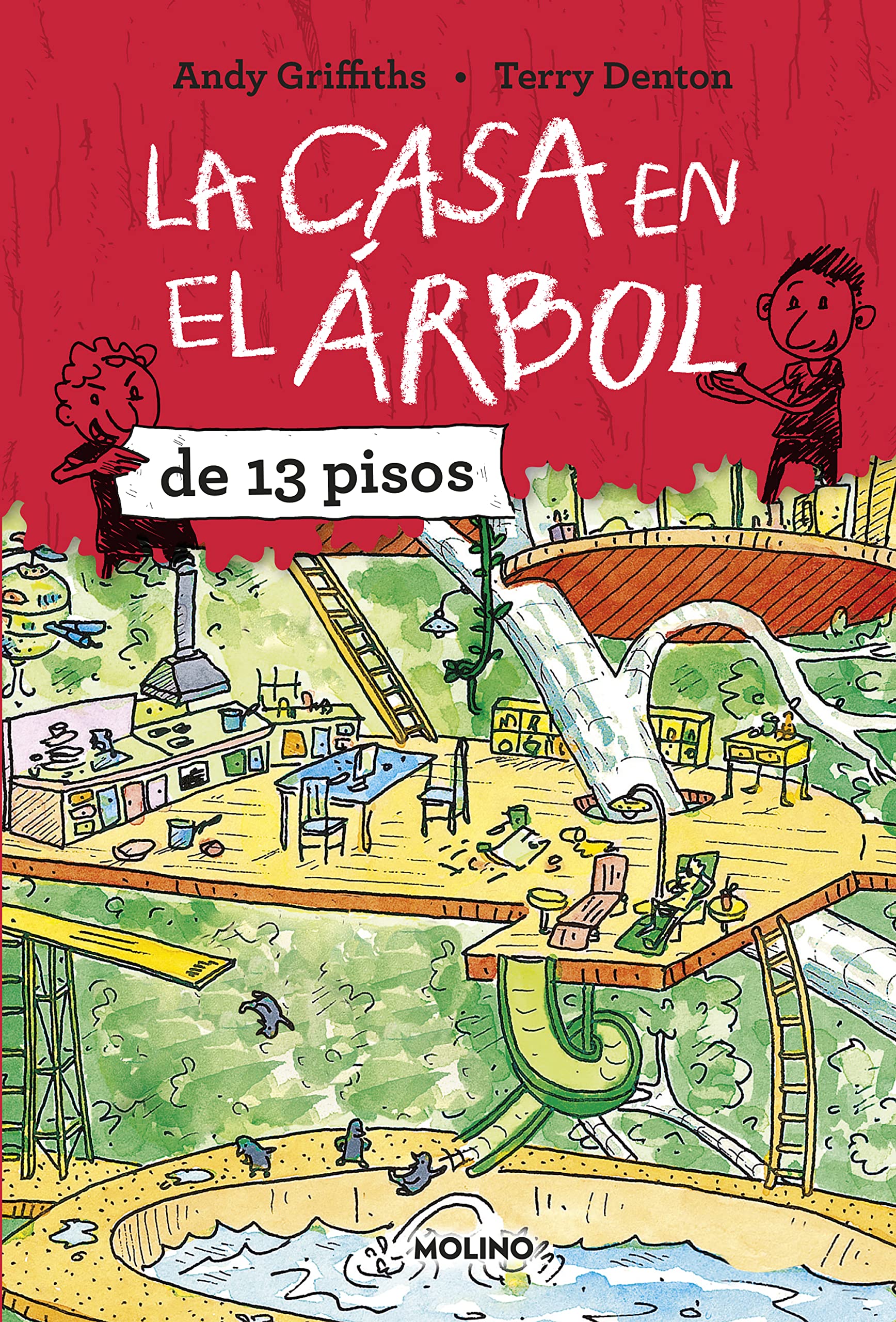 La casa en el árbol de 13 pisos / The 13-Story Treehouse: Monkey Mayhem!
