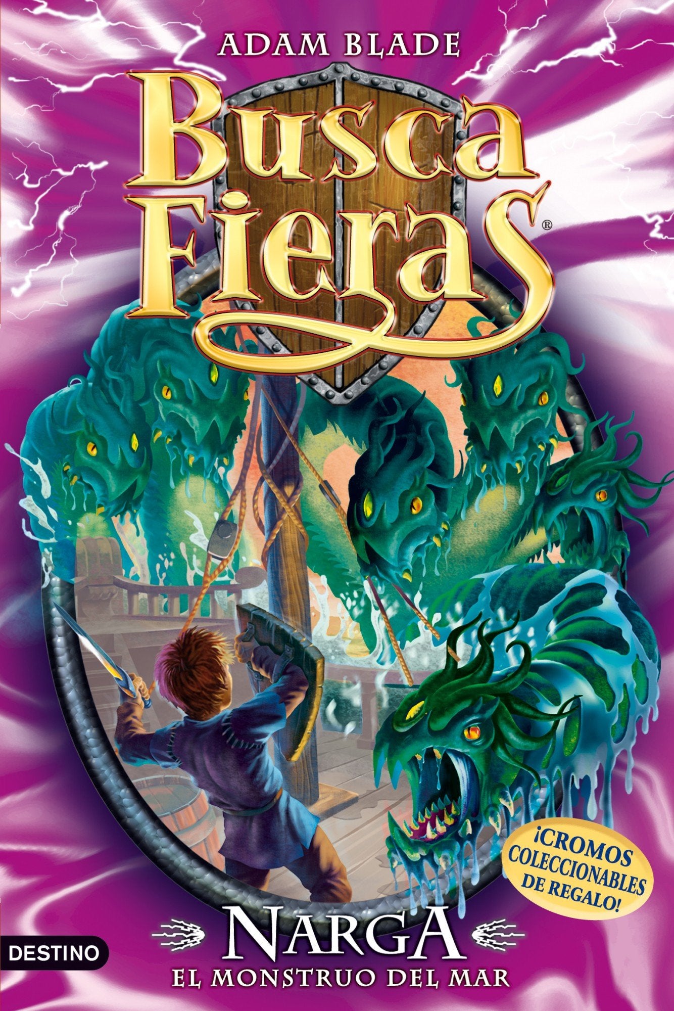 Buscafieras 15: Narga, el monstruo del mar