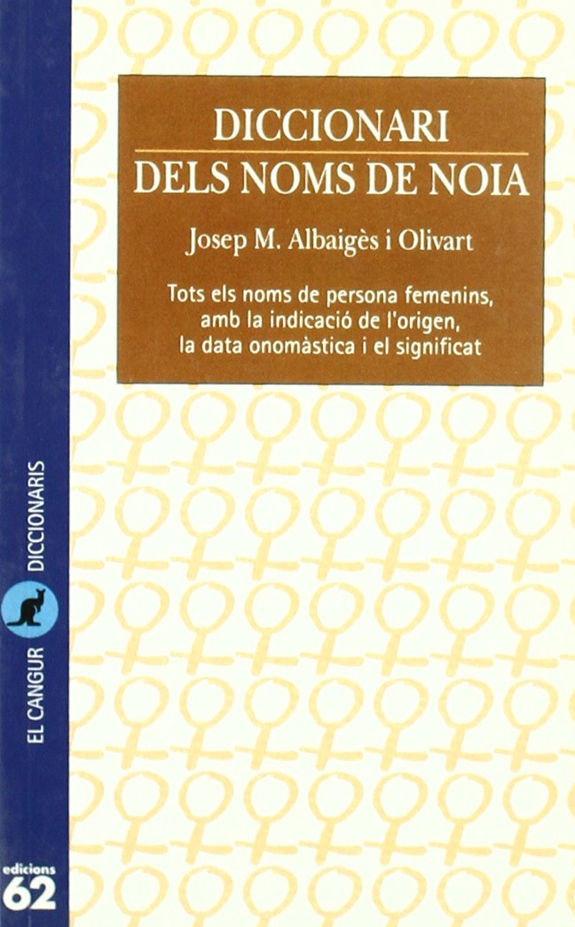 Diccionari dels noms de noia (El Cangur)