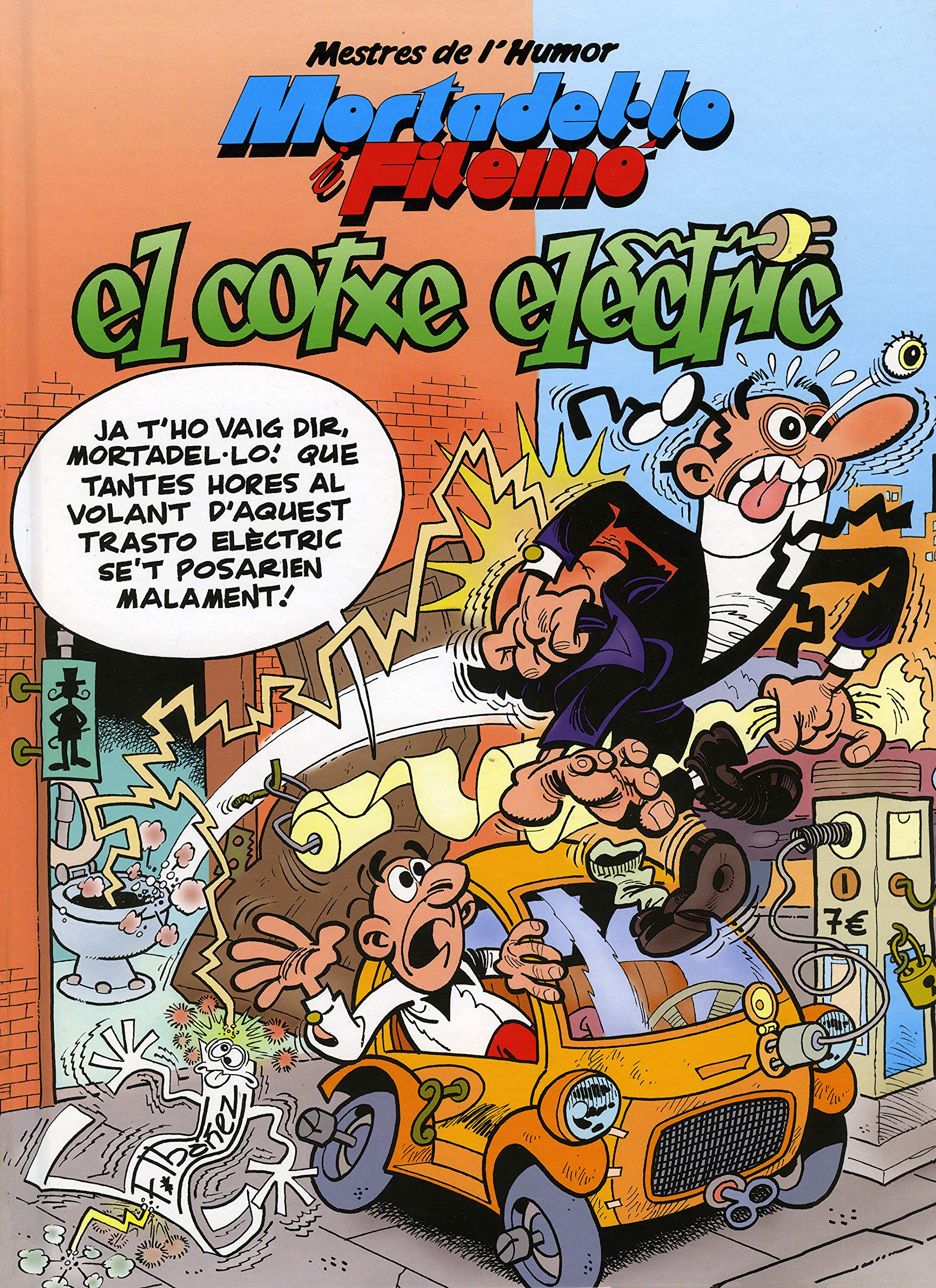 Mortadel·lo i Filemó. El cotxe elèctric (Mestres de l'Humor 33) (Bruguera Clásica)