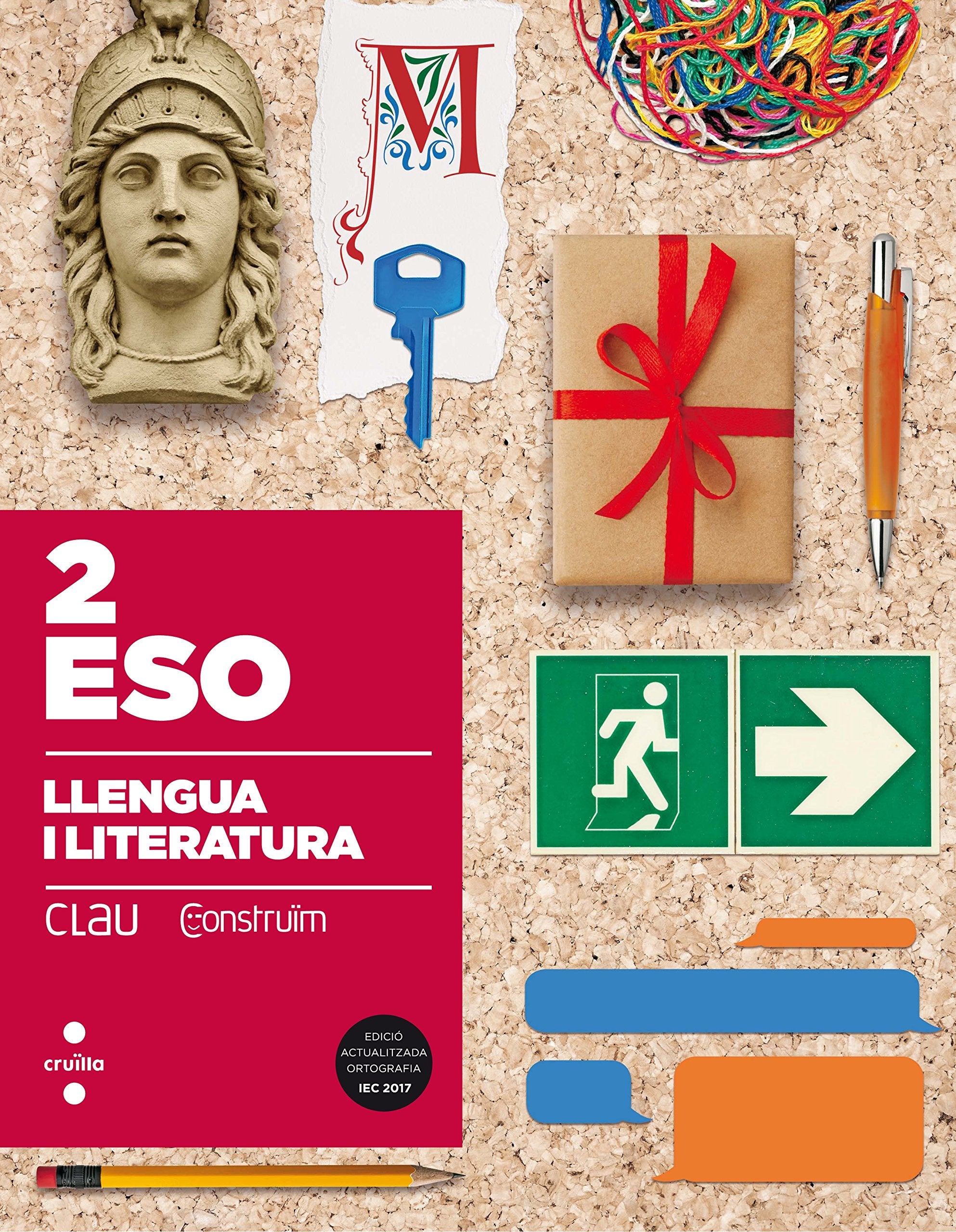 Llengua i literatura. 2 ESO. Clau Construïm - 9788466142359