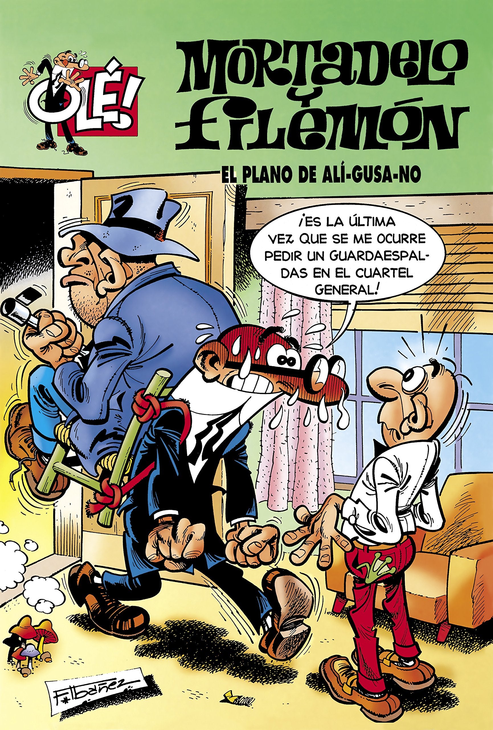 El plano de Alí-Gusa-No (Olé! Mortadelo 101)