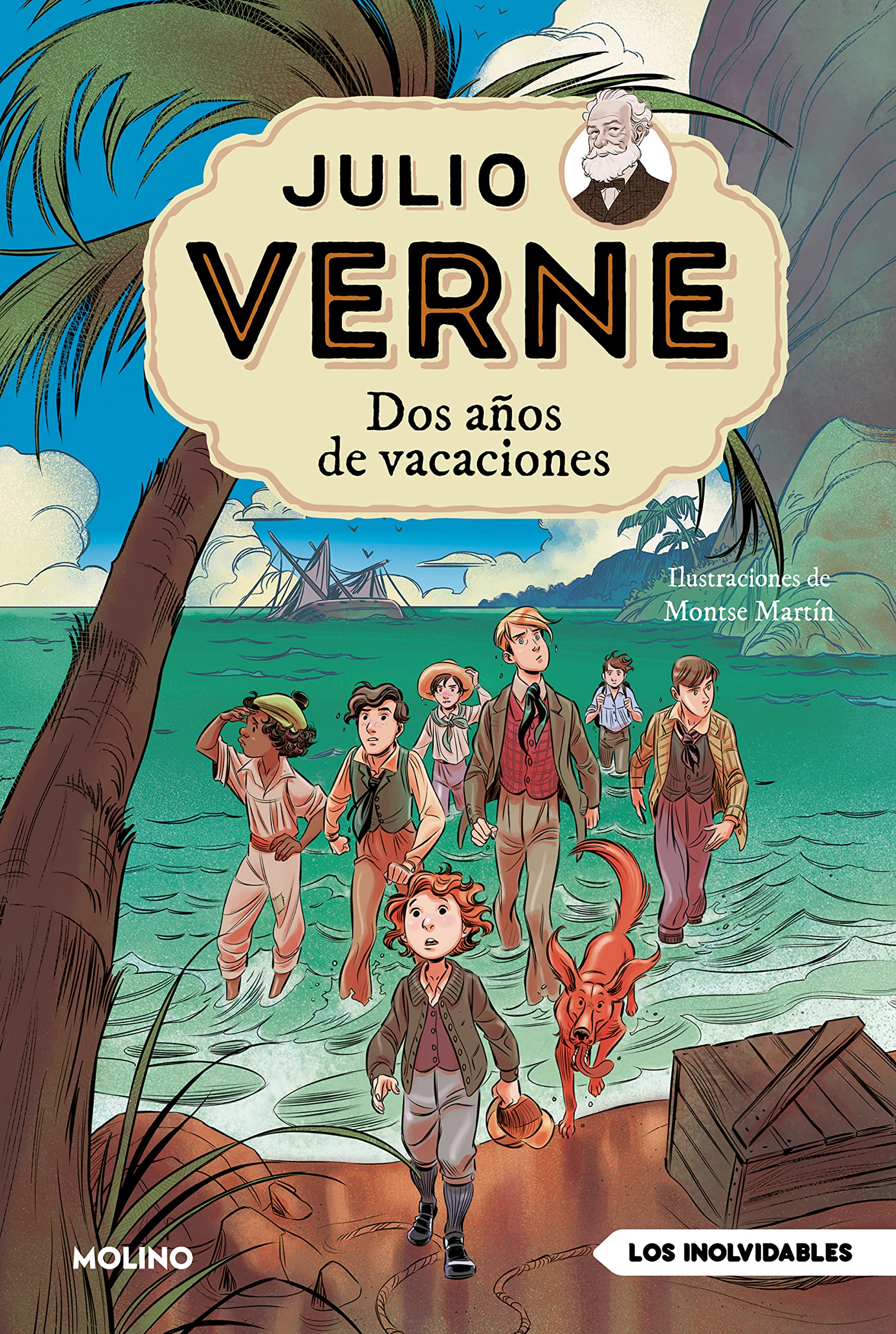 Julio Verne - Dos años de vacaciones (edición actualizada, ilustrada y adaptada): 001 (Inolvidables)