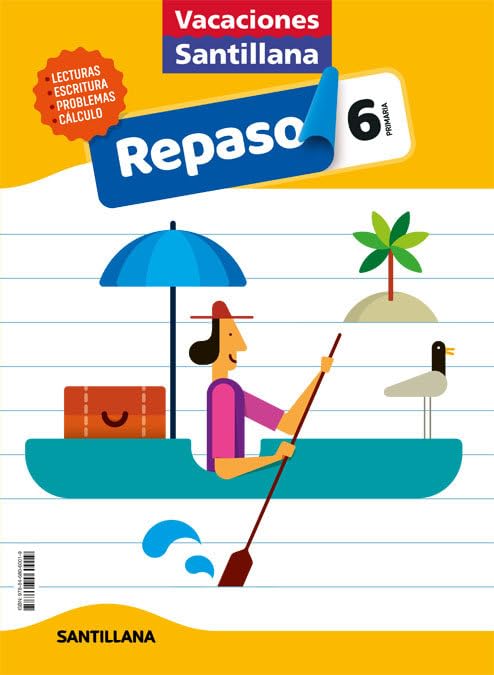 VACACIONES SANTILLANA 6 PRIMARIA ACTIVIDADES DE REPASO PARA EL VERANO (CUADERNOS)