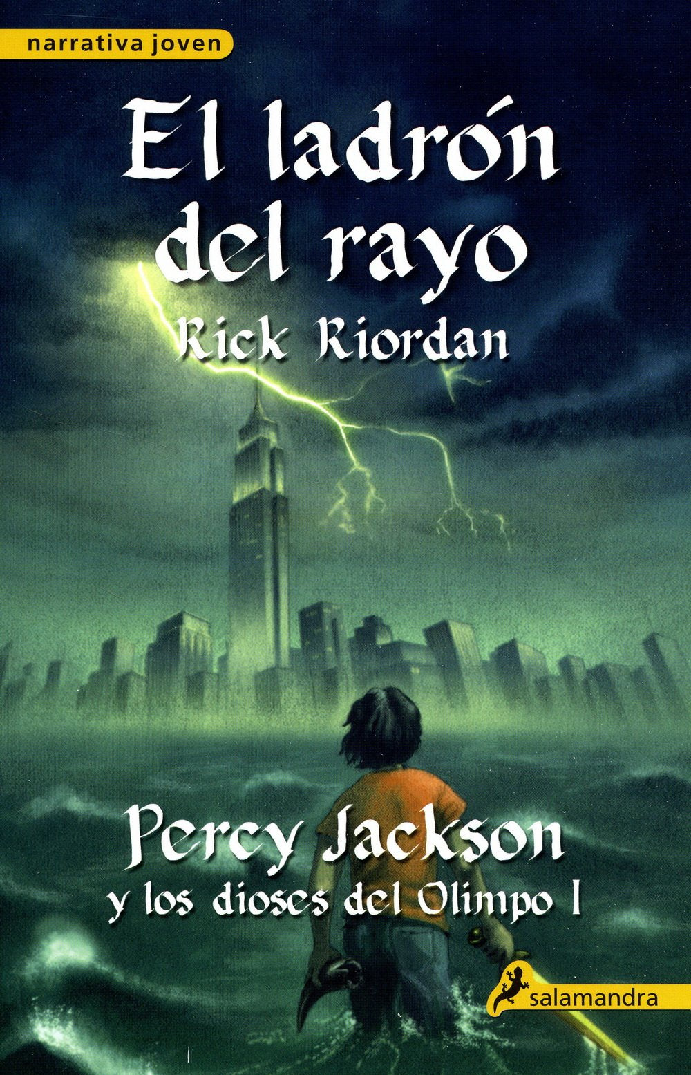 El ladrón del rayo (Percy Jackson y los dioses del Olimpo 1): .