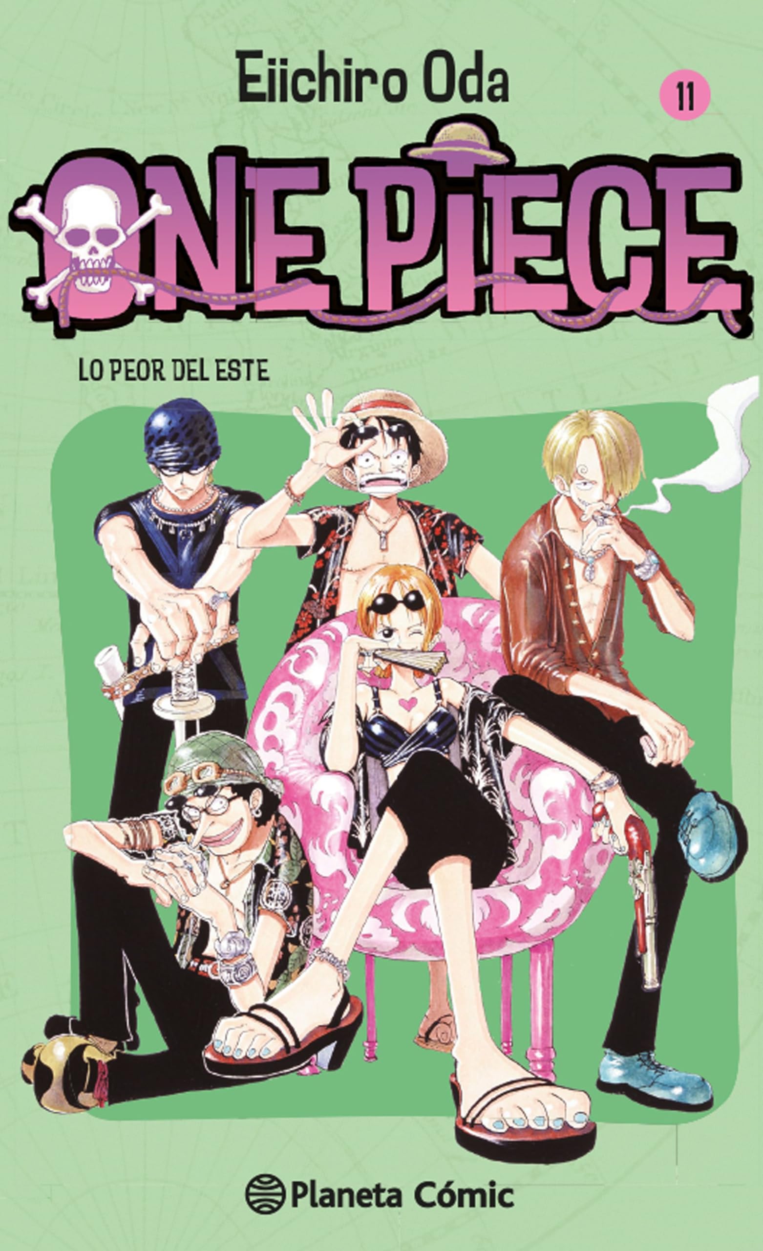 One Piece nº 011: Lo peor del este: 11 (Manga Shonen)