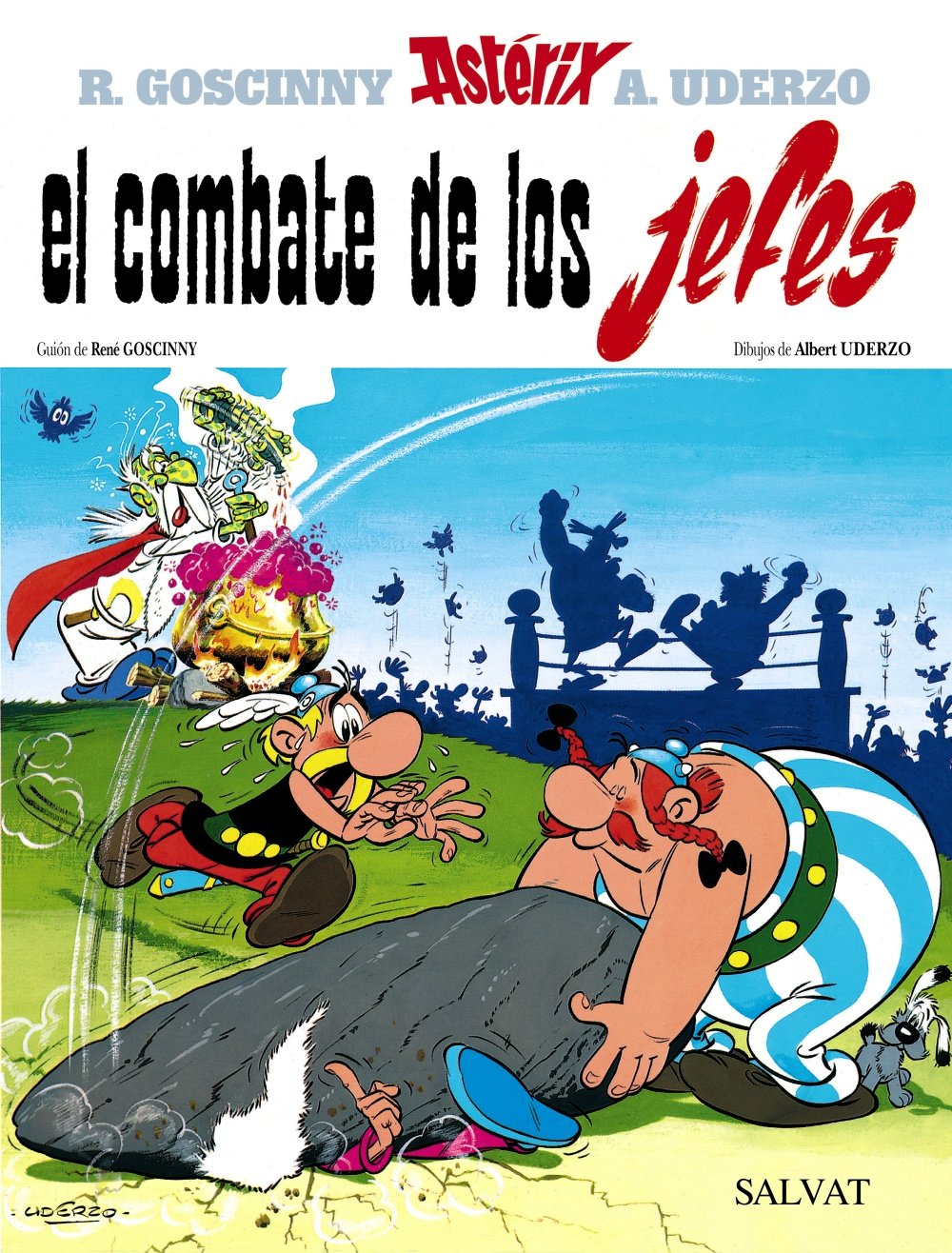 El combate de los jefes (Castellano - A Partir De 10 Años - Astérix - La Colección Clásica)