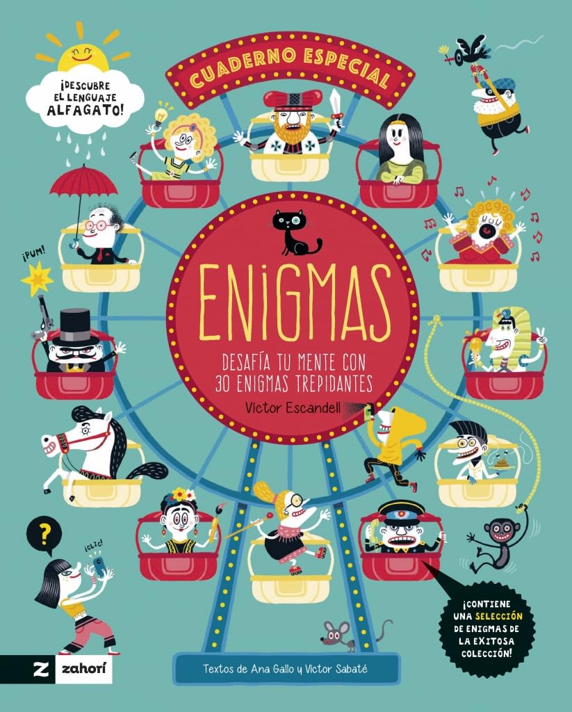 Cuaderno especial de enigmas: Desafía tu mente con 30 enigmas trepidantes: 8