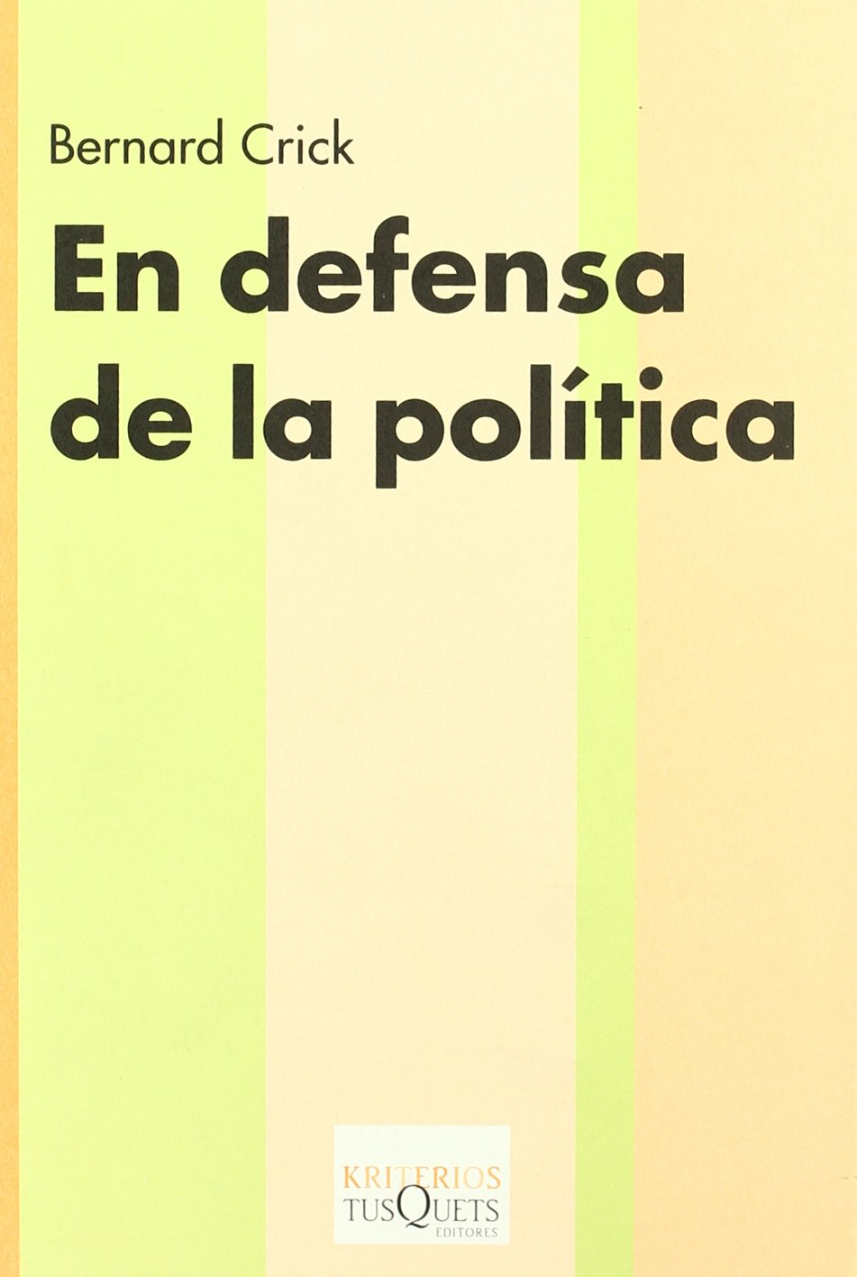 En defensa de la política