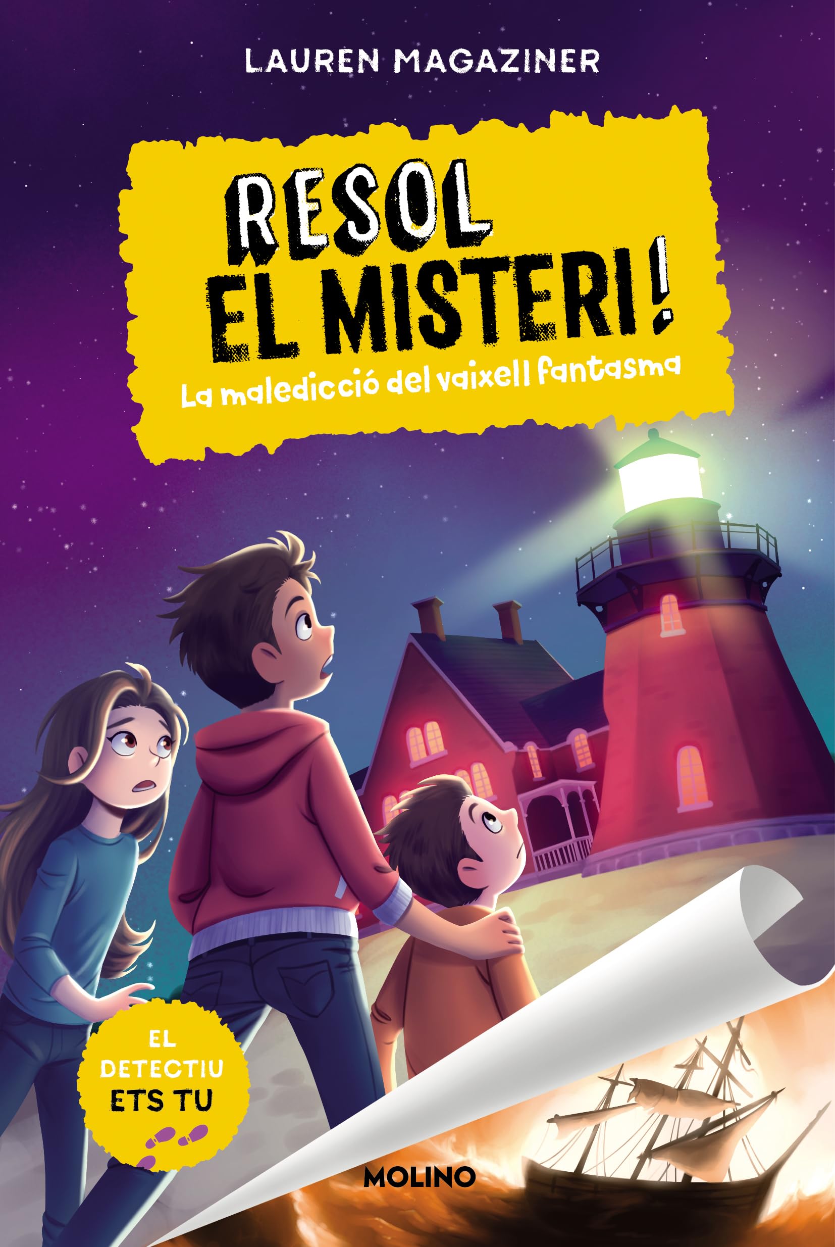 Resol el misteri! 5 - La maledicció del vaixell fantasma (Col·lecció Resol el misteri)