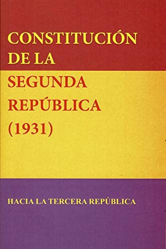 Constitución de la Segunda República(1931)