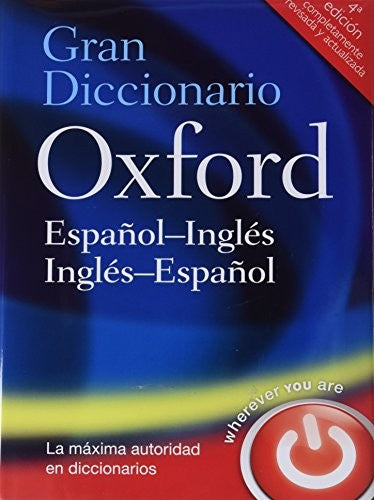 Gran Diccionario Oxford Español-Inglés/Inglés-Español-ESP 4 ED