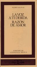 La voz a ti debida y Razón de amor