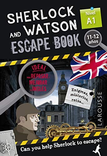 Sherlock & Watson. Escape book para repasar inglés. 11-12 años (LAROUSSE - Infantil / Juvenil - Castellano - A partir de 8 años)