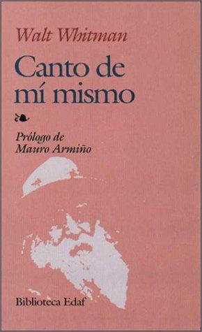 Canto de mi mismo