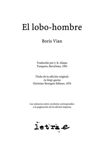 El lobo-hombre