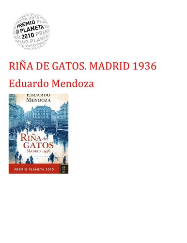 Riña de gatos